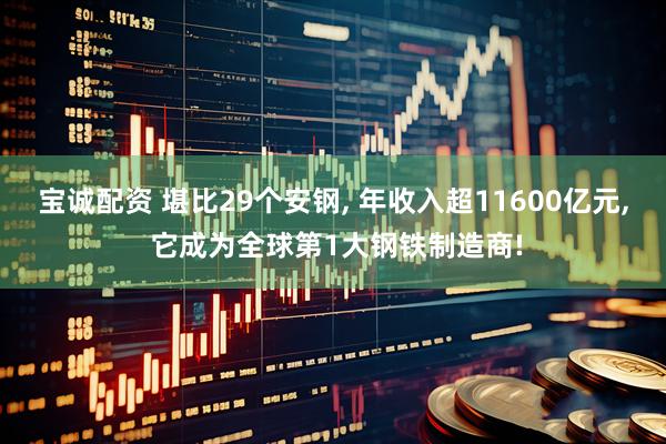 宝诚配资 堪比29个安钢, 年收入超11600亿元, 它成为全球第1大钢铁制造商!